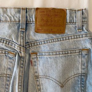 Vintage Levis 550 Jeans